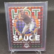Panini 2021 Mosaic Hot Sauce Fernando Tatis Jr. #HS5 Padres Baseball Card