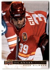 Doug Gilmour 2020-21 SP Signature Edition Legends UD Canvas #C-11 Calgary Flames