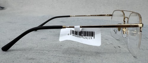 NEU RAY-BAN RB 6444 2500 GOLD AUTHENTISCHES GESTELL BRILLE 53-18-140 NEU MIT ETIKETT - Bild 4 von 5