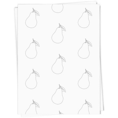 Geschenkpapier/Geschenkanhänger ''Reife Birnenfrüchte'' (GI054658)