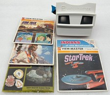 Vintage GAF View-Master Stereoscope Viewer with Assorted Reels