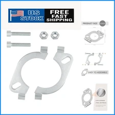 3 Inch Split Flange Repair Kit with 2 Bolts,Carbon Steel Flat Oval 3