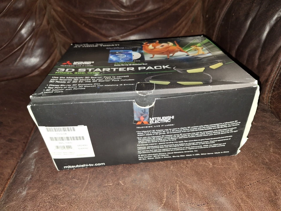 COMO ESTÁ, SIN ADAPTADOR DE CORRIENTE, MITSUBISHI ELECTRIC 3D STARTER PACK MODELO 3DC-1000 Foto 4 de 4