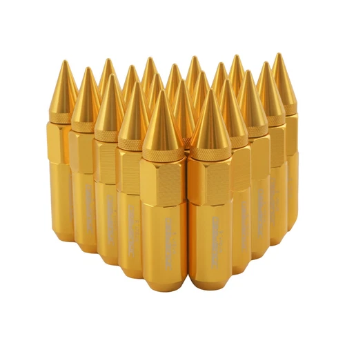 Cap Spiked Racing Wheel Lug Nuts 20PCS M12 x 1.5mm 60mm Arrow Style New - Picture 36 of 66