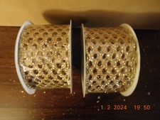 5 GLITTER DOT MESH RIBBON BRAND NEW
