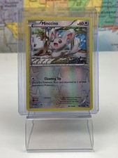 SHIPS SAME DAY Pokemon Card NM Minccino Rev Holo 86/124 Basic Normal Type 2016