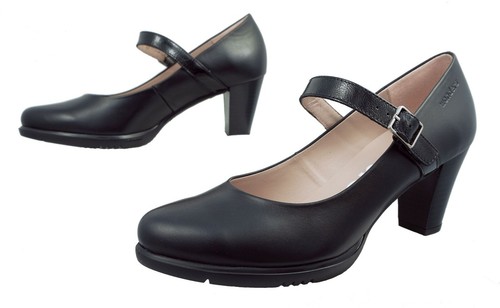 Wonders Zapatos Con Tacón Para Negro I-8502 eBay