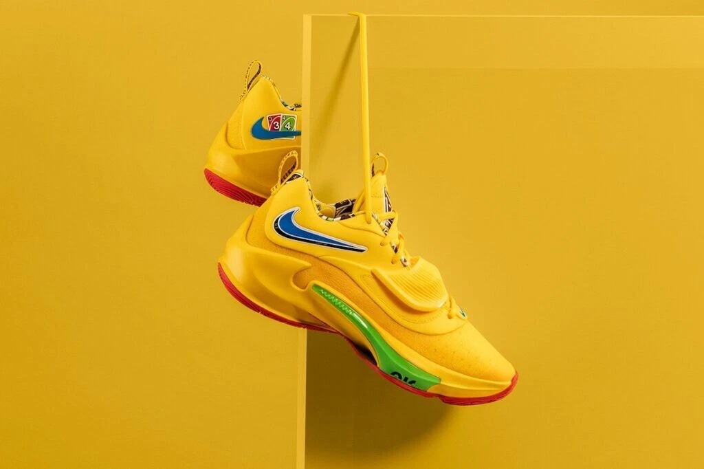 UNO x Nike Zoom Freak 3 Yellow DC9364-700