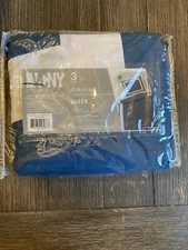 VCNY Home Avianna 3-Piece Bedding Duvet Cover Set-Queen,Blue/White