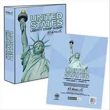 HE Harris USA LIBERTY 1 STAMP ALBUM Part C 2007-2016 TRADITIONAL BINDER & PAGES