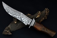 coltello fatto a mano in acciao dmasco forgiato 