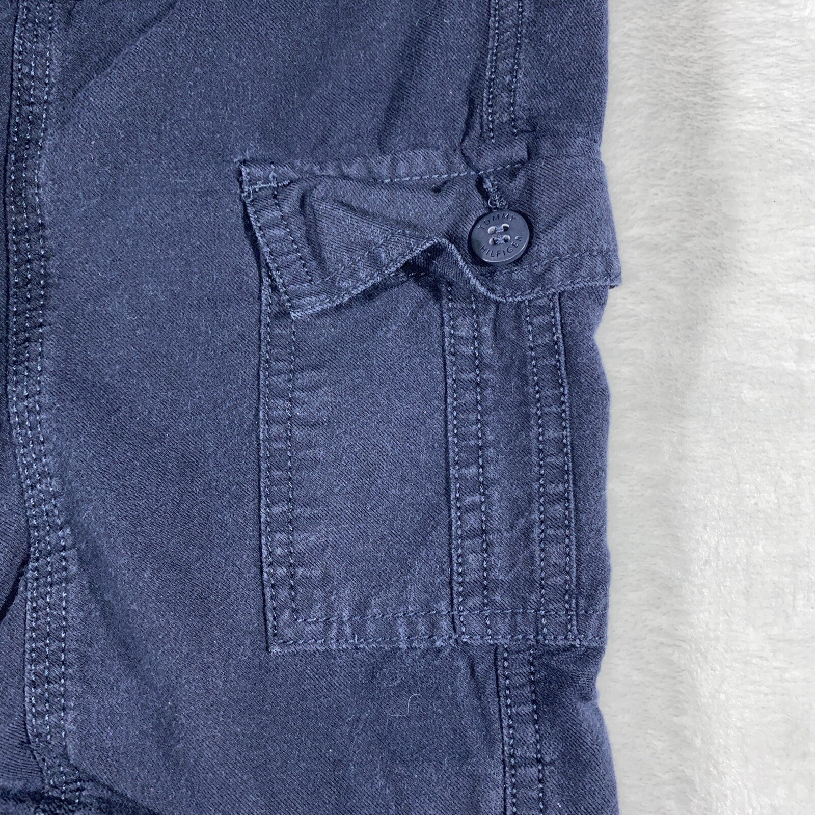 Tommy Hilfiger Joggers M Essential Casual Stretchy Cargo Sweatpant Drawstring image 6