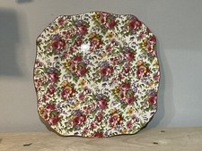 Royal Winton SUMMERTIME Chinz Cake/Dinner Plate