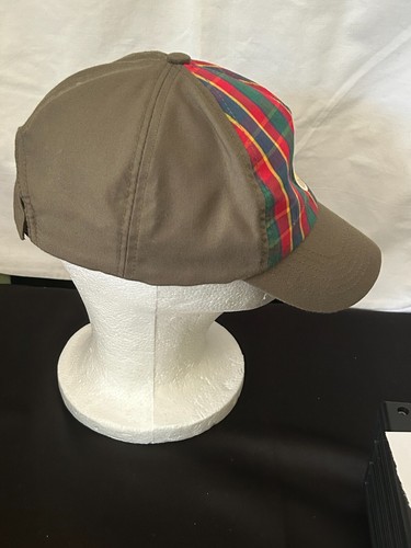 Boy Scouts Hat Cap M/L Green Plaid Baseball Cap Hat Cub Webelos Rank Uniform - Picture 3 of 7