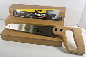 VTG 2002 Stanley Hand Tools 10" 12 TPI SharpTooth Mini Utility Saw NICE!