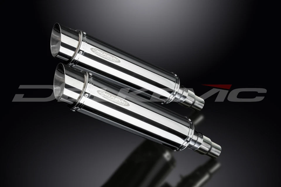 Комплект круглого глушителя из нержавеющей стали Triumph Speed Triple R 1050 2012-2016 14 дюймов - Изображение 3 из 4