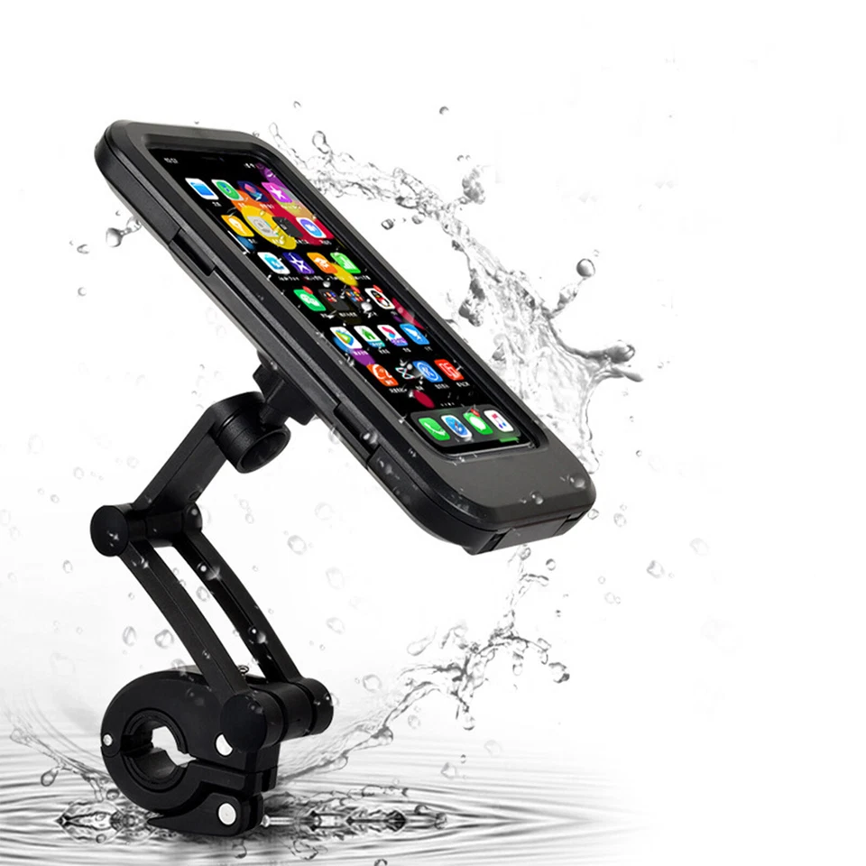 Magnetic Mount Holder IPX6 Waterproof for Phone Navigation Bicycle Motorcycle  - Image 4 of 4