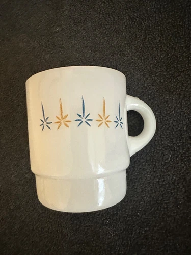 Vintage Anchor Hocking / Fire King Candleglow Mug
