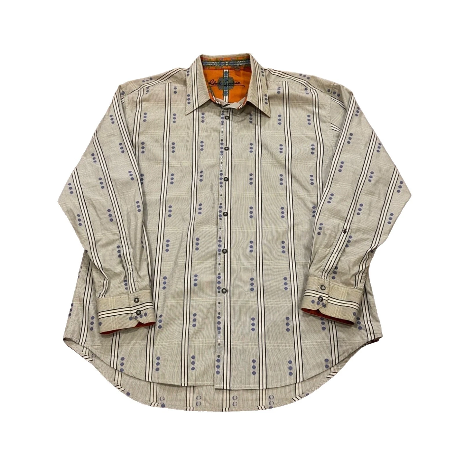 Robert Graham Regular Big & Tall Casual Button-Down Shirts for Men