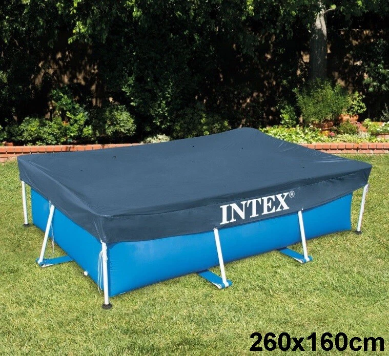 INTEX Abdeckplane Rechteck Frame Pool Poolabdeckung Poolabdeckplane - Bild 2 von 4