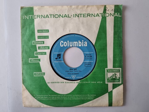 Shirley - Bitte geh' 7'' Vinyl Germany/ CV Barbra Streisand - Gotta move