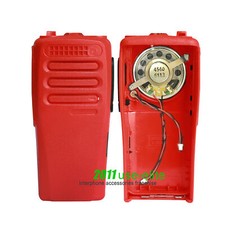 Red Replacement Housing Case For CP200D Radio with Speaker