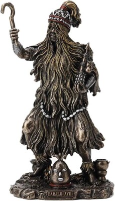 Decorative Babalu Aye Orisha Of Healing Figurine Statue Sculpture Gift
