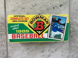 1989 Ken Griffey Jr Rookie Etc…. Bowman Baseball Complete Set