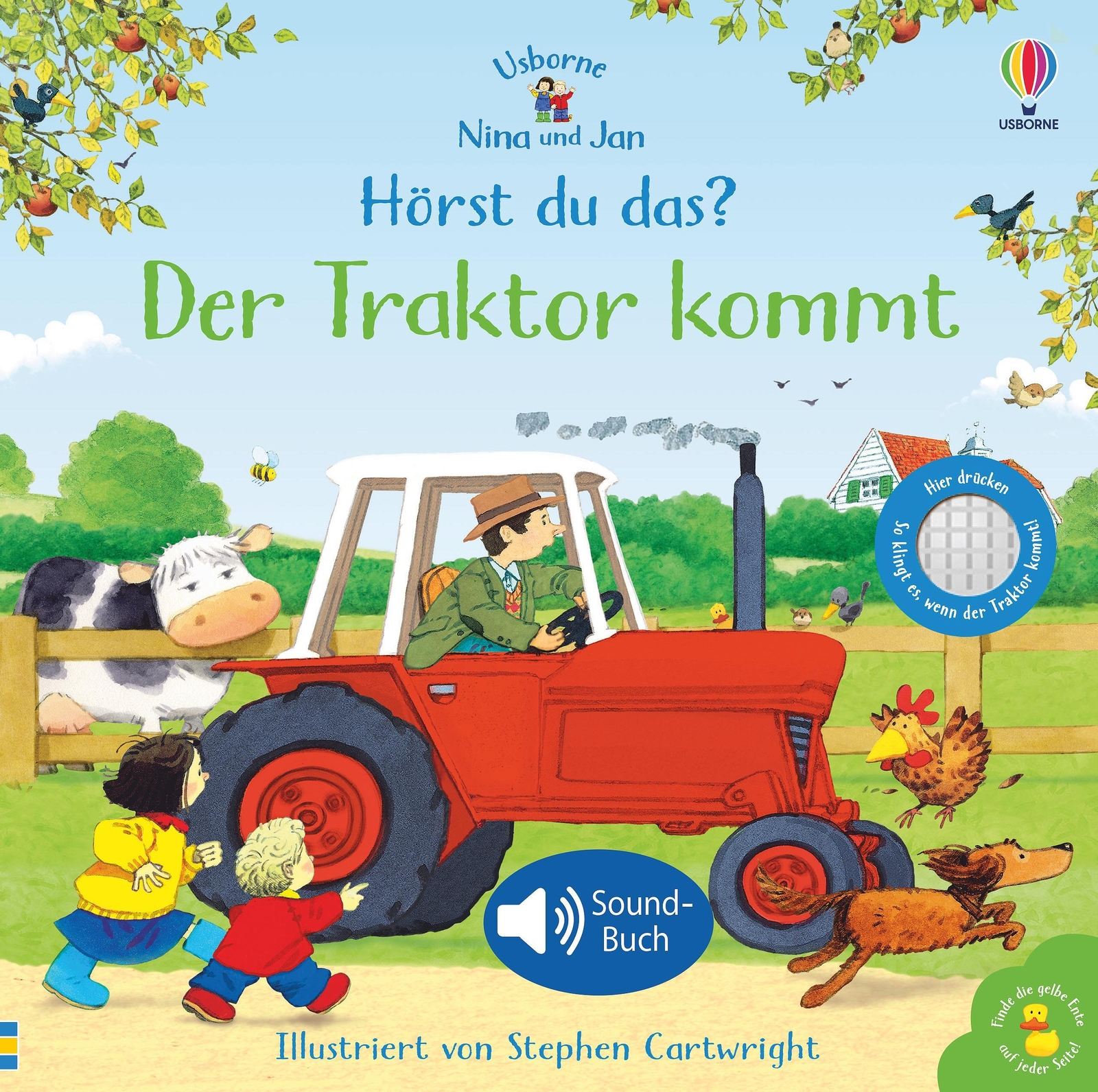 Thumbnail - Nina Und Jan - Hörst Du Das? Der Traktor Kommt | Sam Taplin | Buch |