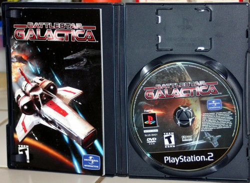 Battlestar Galactica (Sony PlayStation 2, 2003) Case & Manual included - Picture 2 of 3