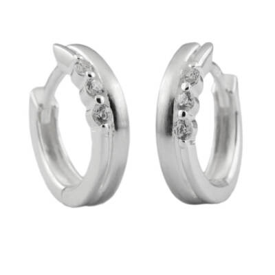 ORECCHINI CERCHI NOMINATION IN ARGENTO 925 CON CUORE 147713001