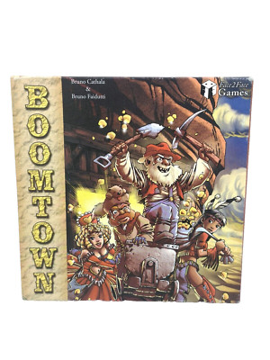 Face2Face Games BOOMTOWN Brettspiel Kartenspiel Gold Western Fantasy