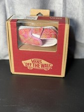 VANS Slip-On V Crib INFANT SIZE 2.0 Rose camo pink floral with box