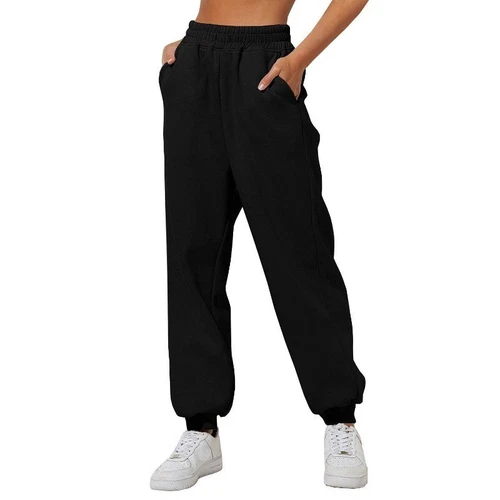 Womens Joggers Tracksuit Bottoms Closed Hem Soft Ladies Trousers Jogging Pants - Picture 27 of 38