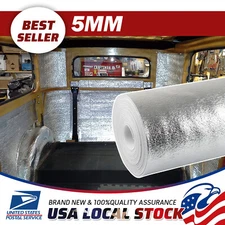 39"x 79" For Car Hood Floor Sound Deadener Insulation Heat Shield Foam Pad