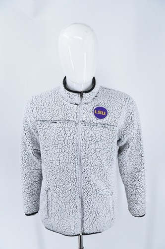 LSU Tigers Lightweight Full Zip Sherpa 