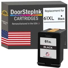 DoorStepInk Compatible Ink Cartridges For 61XL CH563WN Black-USA