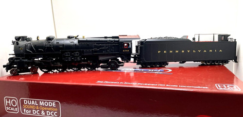 HO BROADWAY LIMITED 2215 M1b 4-8-2 PENNSYLVANIA PRR # 6749 DC DCC SOUND PARAGON2 | Zustand: Used