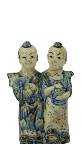 20th Century Antique Chinese Blue and White Ming Dynasty Style