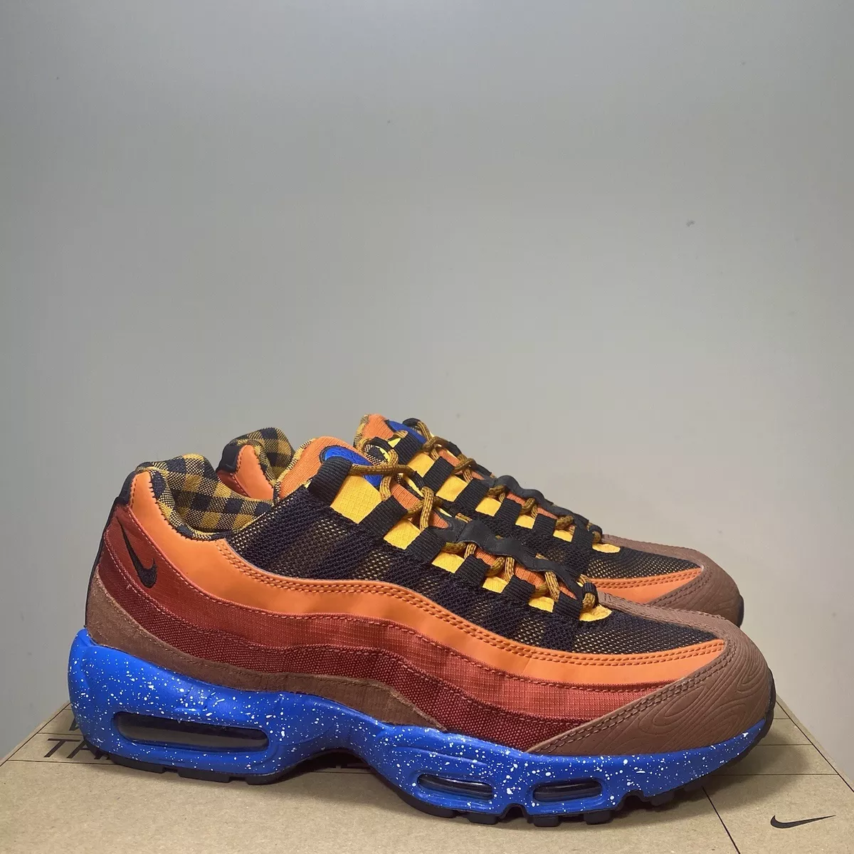 Nike Air Max 95 Campfire Pack Men s Size 9.5 538416 600 Orange