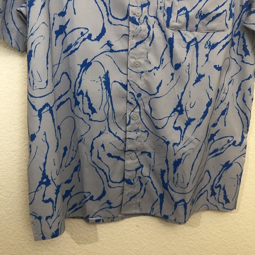 UNDER ARMOUR Men Large Short Sleeve Shirt UPF 30 Dockside Novelty Zip Pocket NWT - Picture 6 of 15