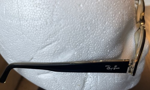 Ray Ban RB5069 2034 Black Rectangle Eyeglasses 53-17 140 With Worn Out Case - Picture 11 of 18