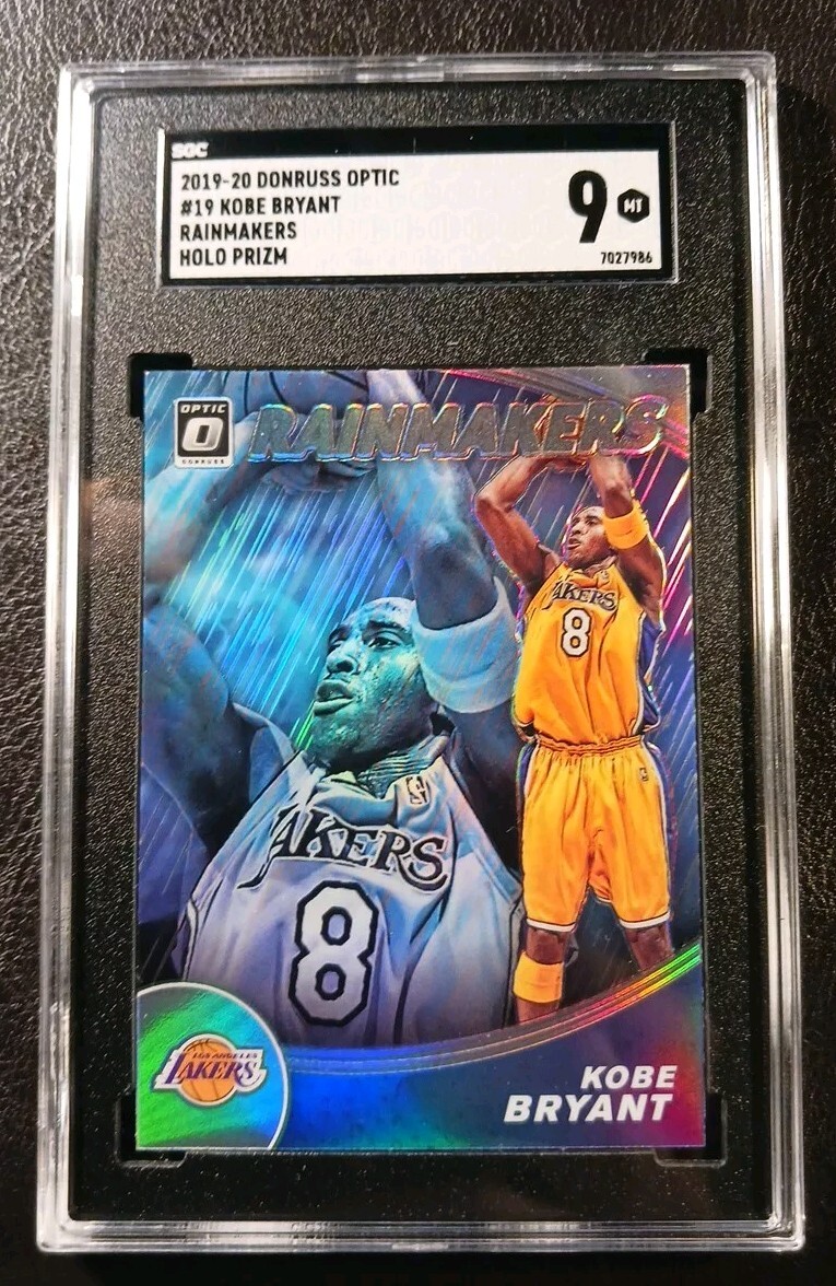 2019-20 Panini Optic Kobe Bryant Rainmakers Silver Holo Lakers SP!