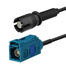 DAB DAB+ FM AM Car Digital Radio Aerial Converter RAST II to Fakra Adapter Cable