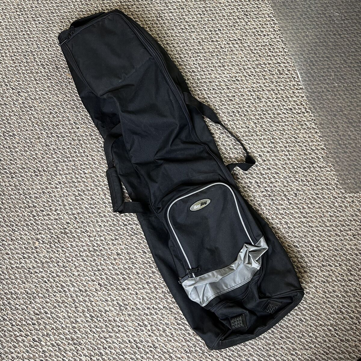 Bag Boy T250 Golf Club Traval Bag Black Wheeled Carrying Bag Boy T250 Golf Club Traval Bag Black Wheeled Carrying