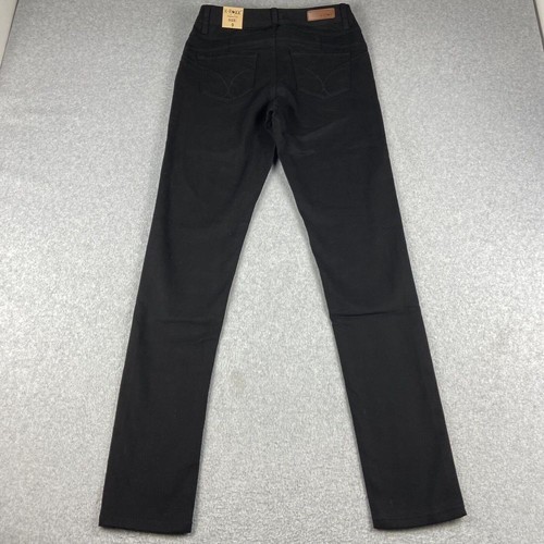 Classic Black Straight Leg Jeans - Timeless Everyday Denim - Picture 16 of 16