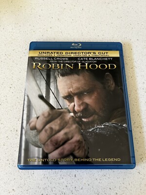 Robin Hood (Blu-ray/2-Disc Set,Unrated) - TESTED *FREE SHIPPING