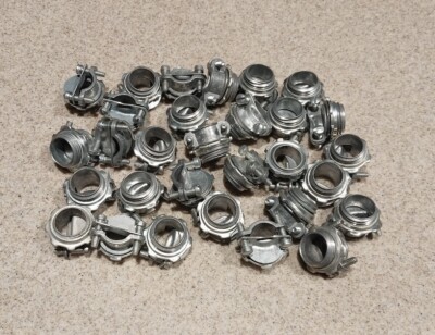 New Lot of 30  1/2'' Electrical Two Screw Wire Cable Clamp Connector