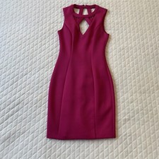 Vintage Guess Los Angeles Women’s Dress Sz 0 Bodycon Pink Cocktail Wedding Guest