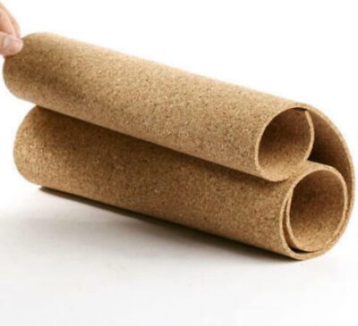 1/4'' Thick Cork Board Roll 48''Width Non-Adhesive Large Corkboard Bulletin Sheet